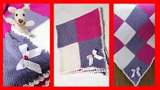 TELAR UNIVERSAL # 15 [COMO HACER UNA MANTA O COBIJA PARA BEBE]