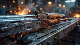 Inside the AK-47 Factory: From Raw Steel to Legendary Rifle (Full Process)