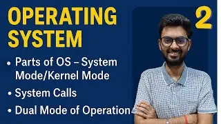 Lec-2: Parts of Operating System & System Call|For College/University & Competitive Exams(GATE, NET)
