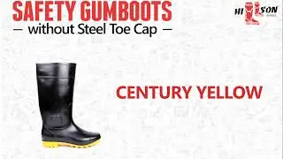 Safety Gumboots without Steel Toe by Hillson