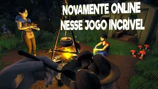 ⛏️ JOGANDO NOVAMENTE ONLINE! Base do Zero, Cozinhando e Explorando Cidade PT-BR - ECO -🔥🍖🏙️