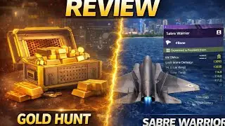 Review GOLD HUNT and Sabre Warrior 🔥🔥 Is it worth it?? 🤔 Modern Warships