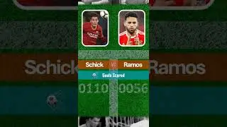 Patrik Schick vs Gon&ccedil;alo Ramos Head to Head Entire Career Stats 2024