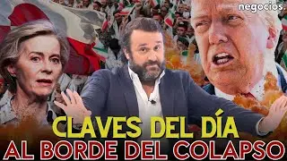 Claves del día: El mundo al borde del colapso, Europa se rinde a Trump y Powell hunde las bolsas