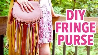 DIY Fringe Purse- HGTV Handmade