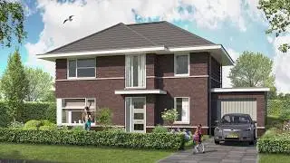 Dop Makelaars - Park Residentie Dronten - Verschillende type luxe villa's op ruime kavels