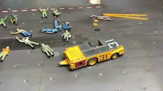 1/72 US Navy Flight deck crew & Carrier tractor. Fujimi. Build update and completion.