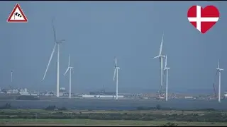 Nissum Bredning Offshore Windfarm, Siemens, Vestas Windkraftanlagen 16.09.2025 Teil 2