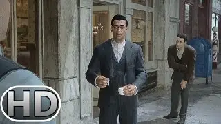 Томми спасён мафией. КАДР | MAFIA DEFINITIVE EDITION Cinematic (PS4)