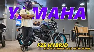 2025 All New Yamaha FZ-S V5 Hybrid Launched, New TFT Console, New Color And Price Detail Review