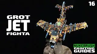 Painting converted Dakkajet (or Grot Bommer) | Painting guides | Warhammer 40k proxy