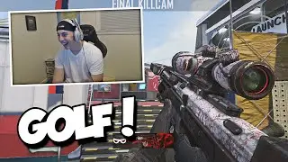 HE WENT OFF! (BO2 Trickshot Golf w/ Friends)
