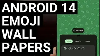 Android 14 Emoji Workshop Easily Creates Custom Wallpapers