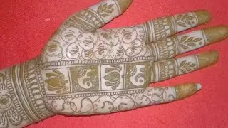 #mehndi #heenamehndi #creativehenna #hennaart very easyand simple #fronthand#bridle design😊 wedding 