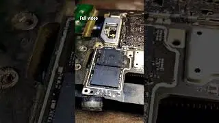 re-soldering clean glue CPU ic #dj #service #tools #tech #gadgets #mobilephone #fypシ #fyp