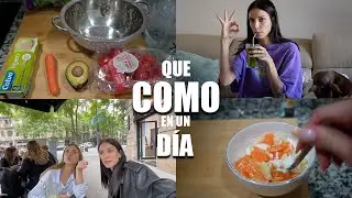 Qué como en un dia🌈🥑🥬☕