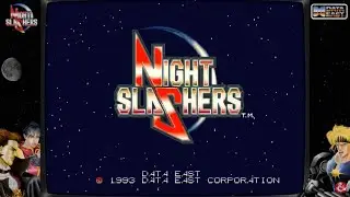 Night Slashers (3 Players) 1CC Arcade Data East - Dark_Ryu (Recreativos Online)