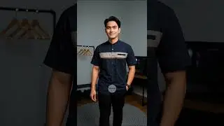 NIGOS Baju Koko Pria Lengan Pendek