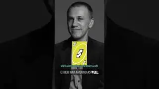 Christoph Waltz on acting in Theatre