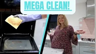 EXTREME KITCHEN DEEP CLEAN - preparation for baby - including oven clean and top tips