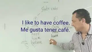 Presente Simple los verbos m&aacute;s usados (State Verbs)like, Wanna,need y have.