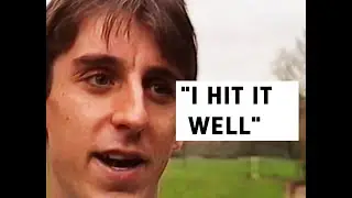 Gary Neville on his first goal for Manchester United