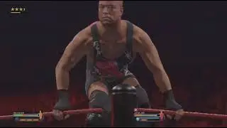 WWE 2K25: BATTLE ROYAL: ROB VAN DAM VS TERRY FUNK VS CACTUS JACK VS SANDMAN #ECW