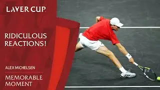 Insane Reactions From Alex Michelsen! | Laver Cup 2025