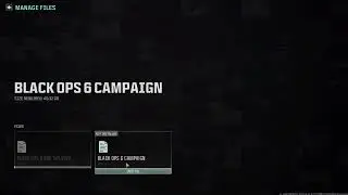 Black ops 6 how to preload