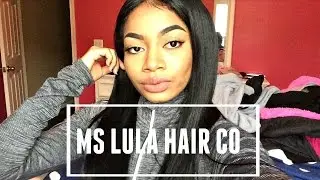 SOME BOMB HAIR!! Ms Lula Hair Co (Aliexpress Peruvian Straight REVIEW)