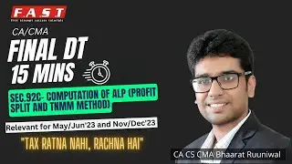 Sec.92C -Computation of ALP (Profit Split Method and TNMM Method)