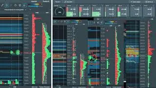 Bookmap Live ES NQ Gold QQQ with Volume Pressure