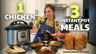 HEALTHY Instant Pot Meals for Families with Aging Parents on a low sodium Diet