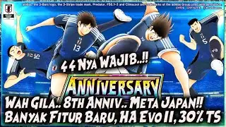 ANNIV! 4 CHAR JPN OP! FREE 1500db & 400x GACHA | NEW 30% TS - HA EVO II 🔥 CAPTAIN TSUBASA DREAM TEAM