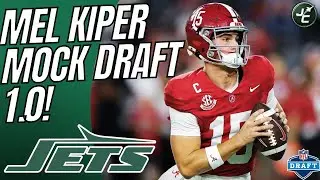 Mel Kiper's Mock Draft 1.0! | New York Jets Draft Arvell Reese & Ty Simpson