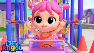 Car Wash Song|  Songs for Kids! | Little Angel | Moonbug Kids - Girl Power! 🌸🌺🌸