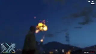 Grand Theft Auto V Offline Gameplay(painkiller and hothands cheat)