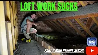 How To Rewire A Bordered Loft Space