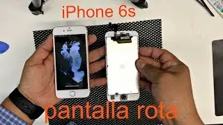 IPHONE 6s broken screen (pantalla rota)