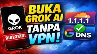 Cara Membuka Grok AI yang Diblokir Tanpa VPN di Android (Pakai Private DNS!)