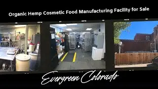 Organic Hemp CBD Cosmetic Food Extraction Production Manufacturing Facility for Sale in Colorado OHR