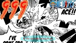 One Piece Chapter 999 Live Reaction - The Spark of flame that was Ace