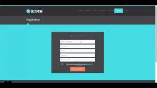 BeonPush Registration / Sign Up (English)