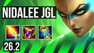 NIDALEE vs PANTHEON (JGL) | 50K damage | KR Grandmaster | 26.2