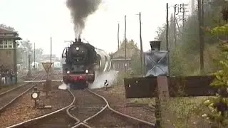 Traumhafte Ausfahrt - Dampflok 41 1231 mit Kalkzug f&uuml;r Chemnitz-K&uuml;chwald