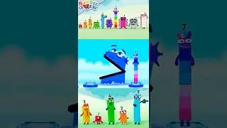 Numberblocks 8 Magic Run - Find the Biggest Numberblock - Cbeebies Games