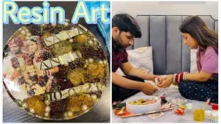 DIY Resin Art | We preserved our jaimala by ourselves