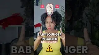 🚨 ДЕТСКИЙ ШЕЗЛОНГ ОТОЗВАН! Риск удушья &mdash; прекратите использование НЕМЕДЛЕННО #Отзыв #безопасность...