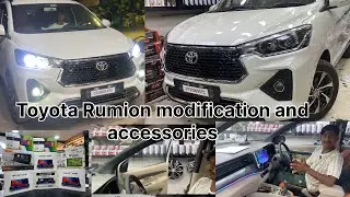 Toyota Rumion modification and accessories in Lalbagh Lucknow 9129298891