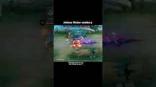 Aldous flicker combo💀#mlbb #avataar11 #jennie #shorts